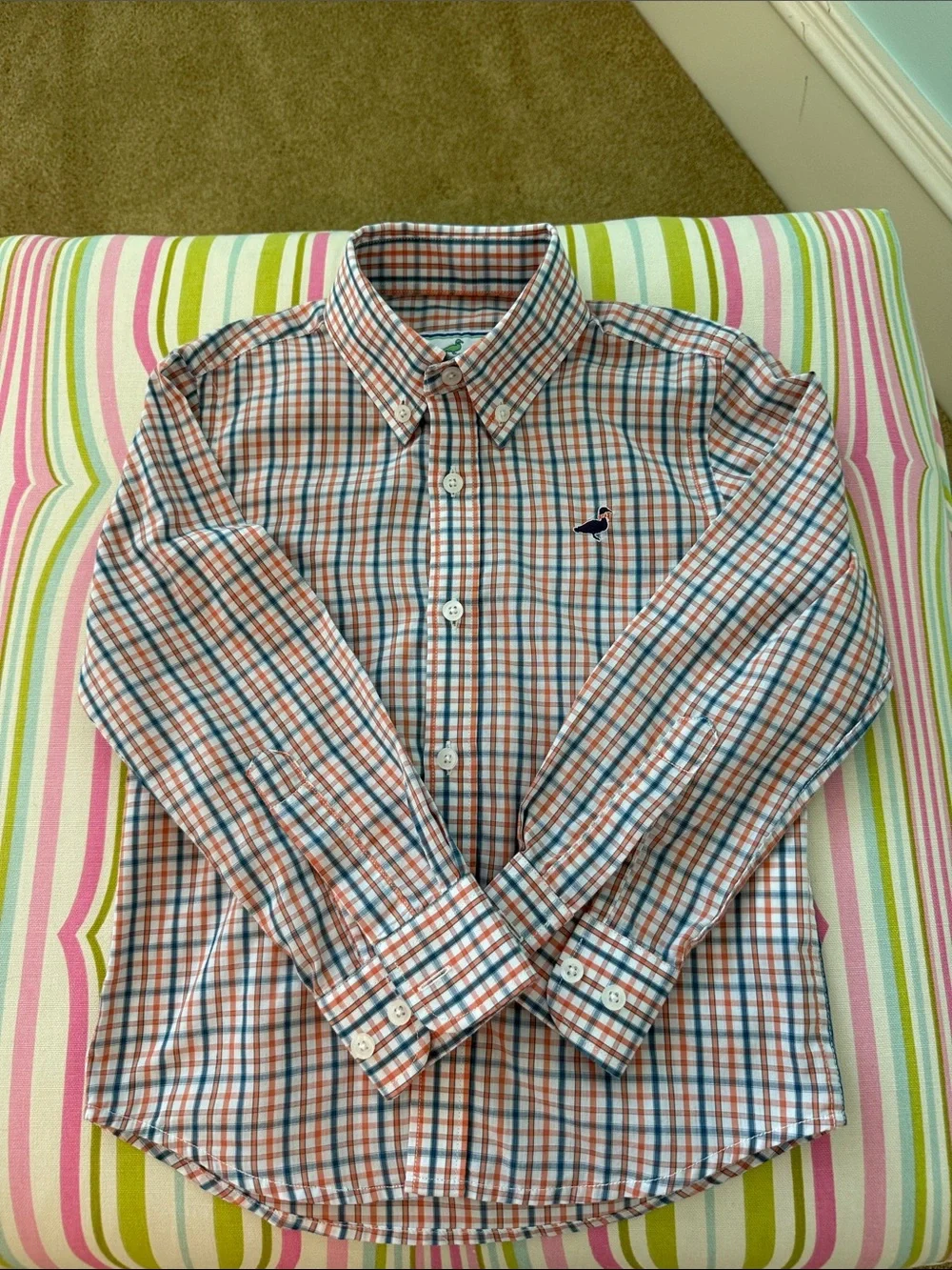 Kids Size 2T Properly Tied Classic  Fit  LS Shirt
